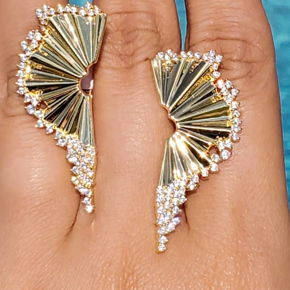 Sterling Silver Earrings gold vermeil